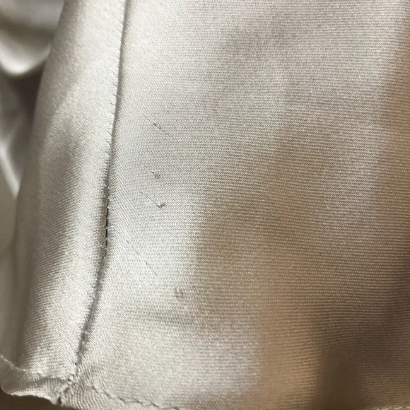 Zara silver Satin Slip Dress | Holiday | Metallic NWT - Picture 10 of 12